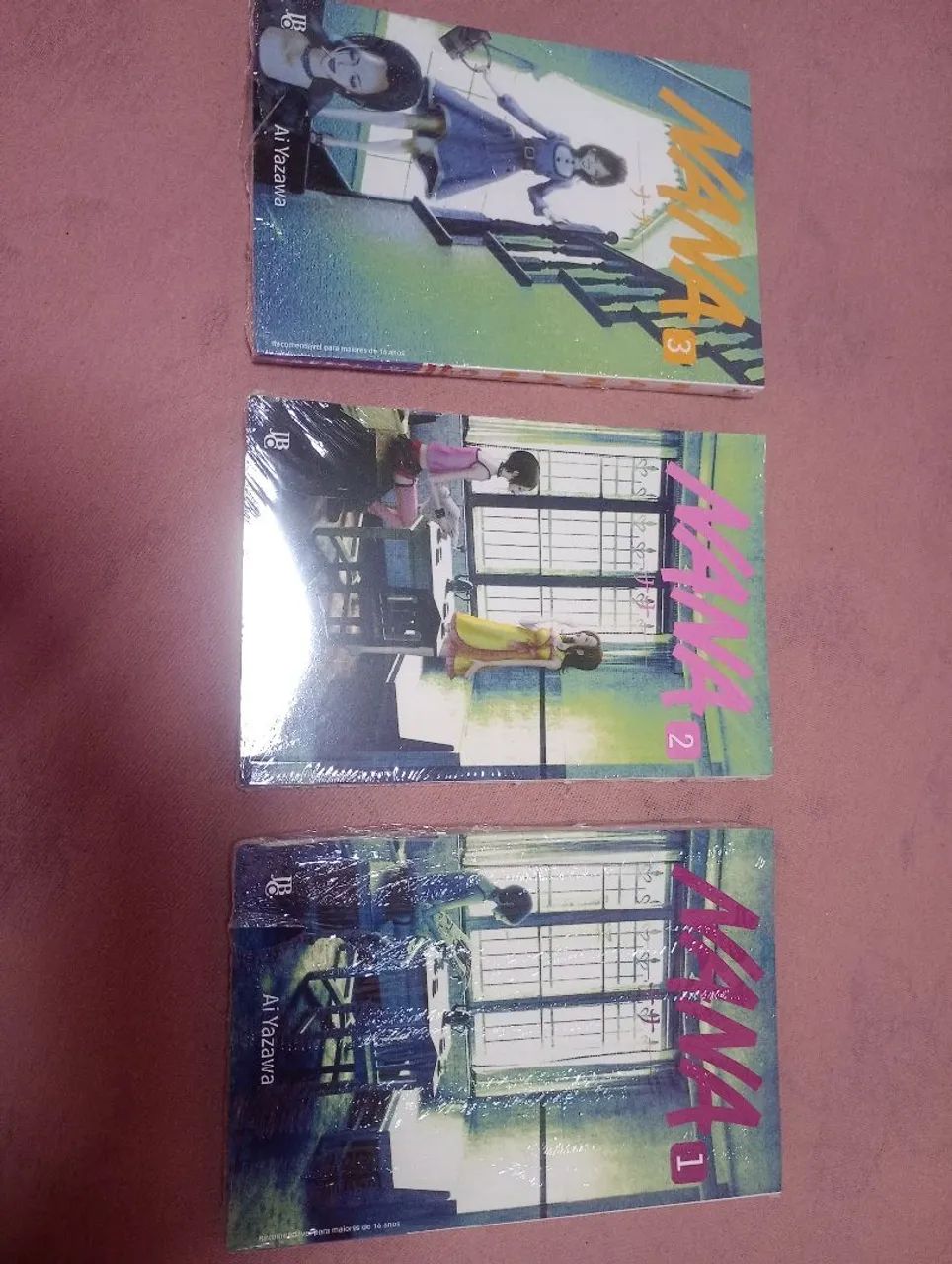 mangás nana volume 1 2 e 3
