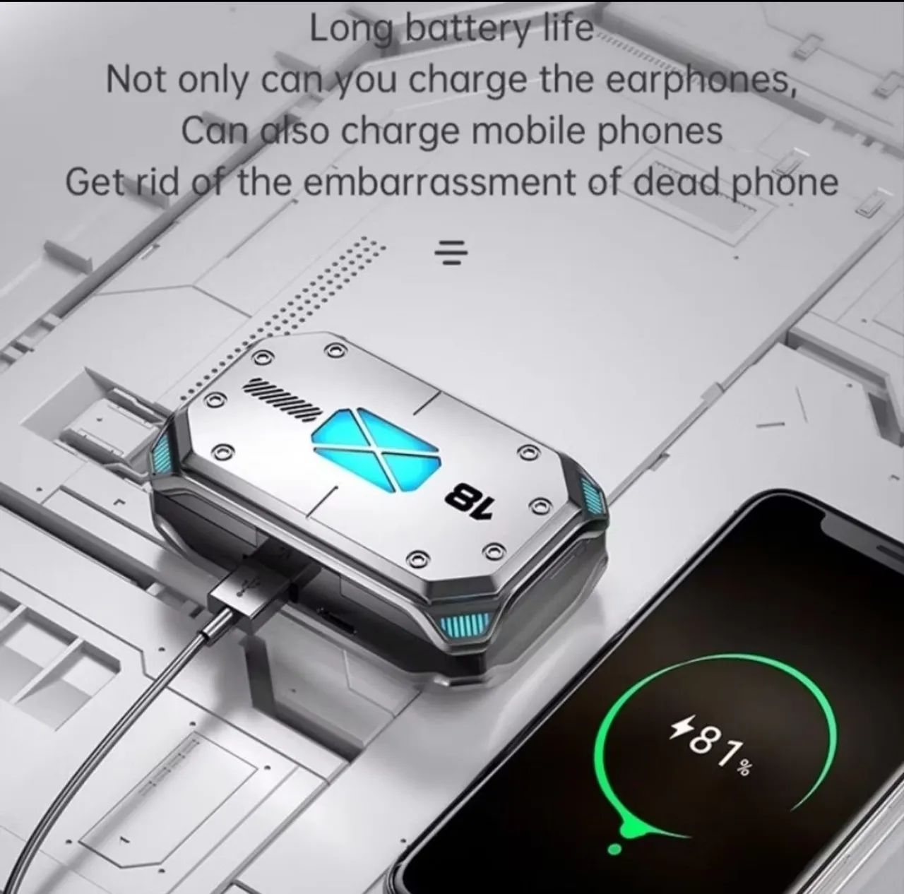 Fone Bluetooth M41 Sem Fio Estéreo Graves Potentes Android iPhone - Foto 2