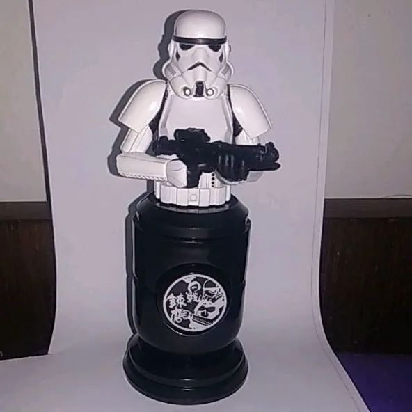 Carimbo Star Wars com boneco em cima - Stormtrooper - 11,5cm de altura