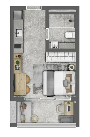 PLANTA 37m²