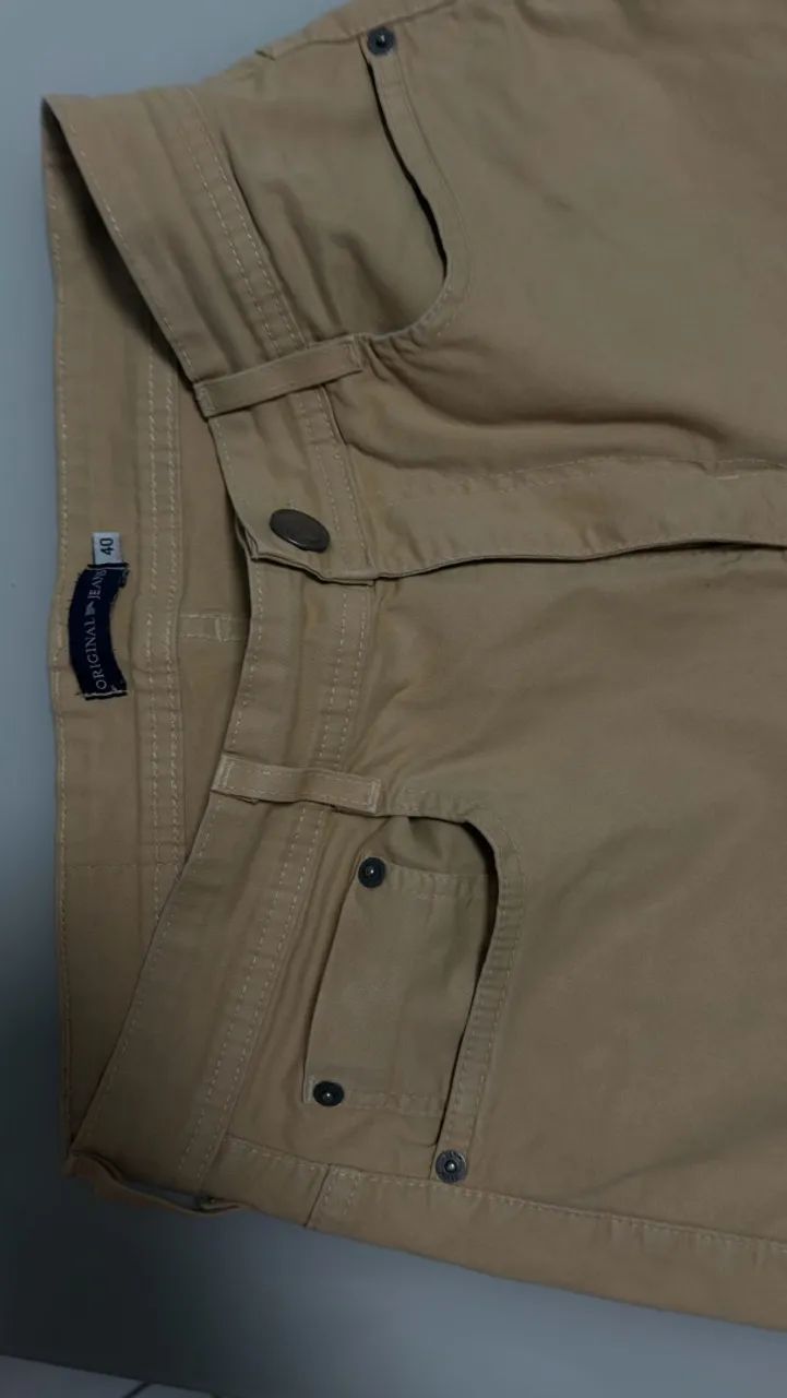 Calça bege  - Foto 3
