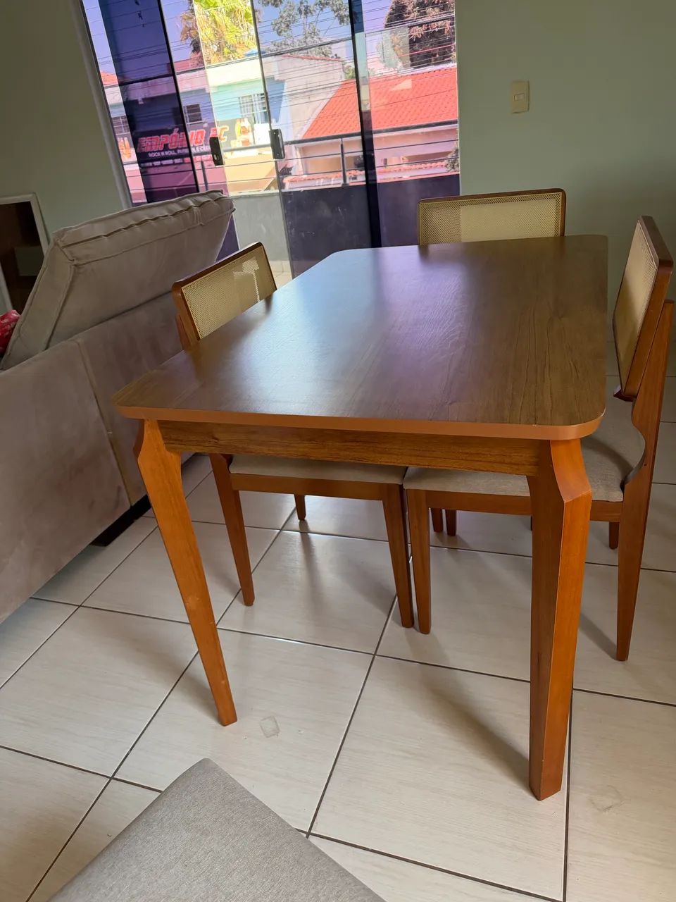 Mesa de jantar 4 cadeiras  - Foto 5