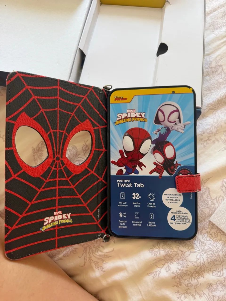 Tablet Infantil Positivo Vision TAB 7 com capa  - Foto 3