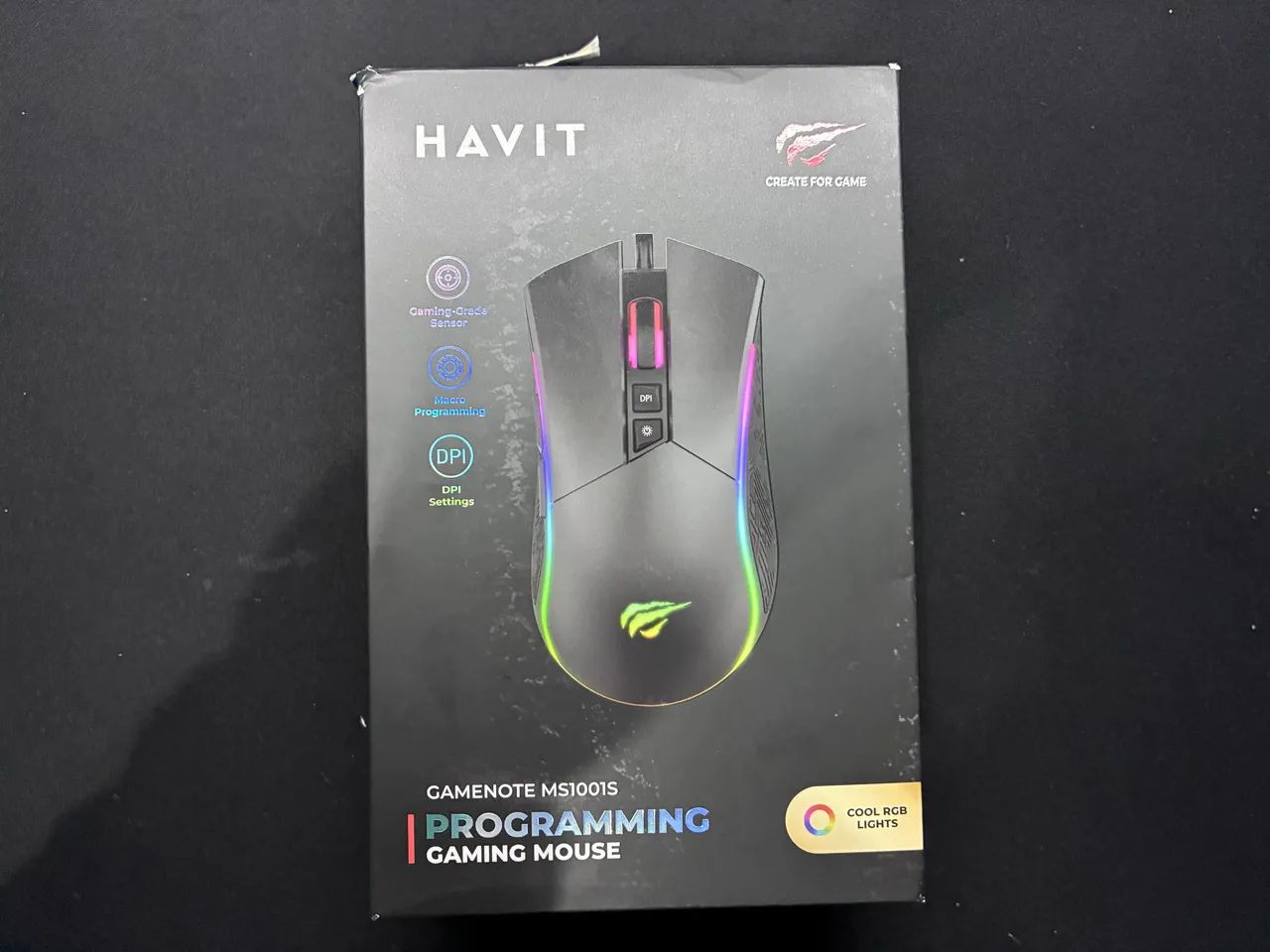KIT MOUSE E TECLADO:Teclado mecânico redragon e mouse havit com caixa - Foto 5