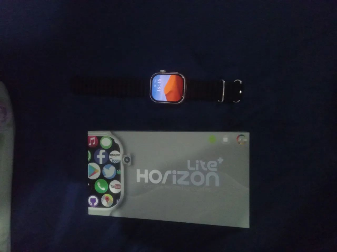 relógio smartwatch horizon lite+