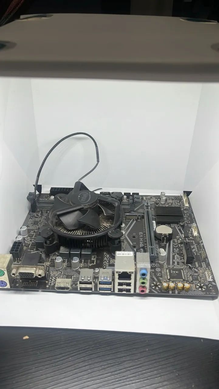Kit Processador i3 10100f + Placa Mãe H410M H V3 - Foto 3