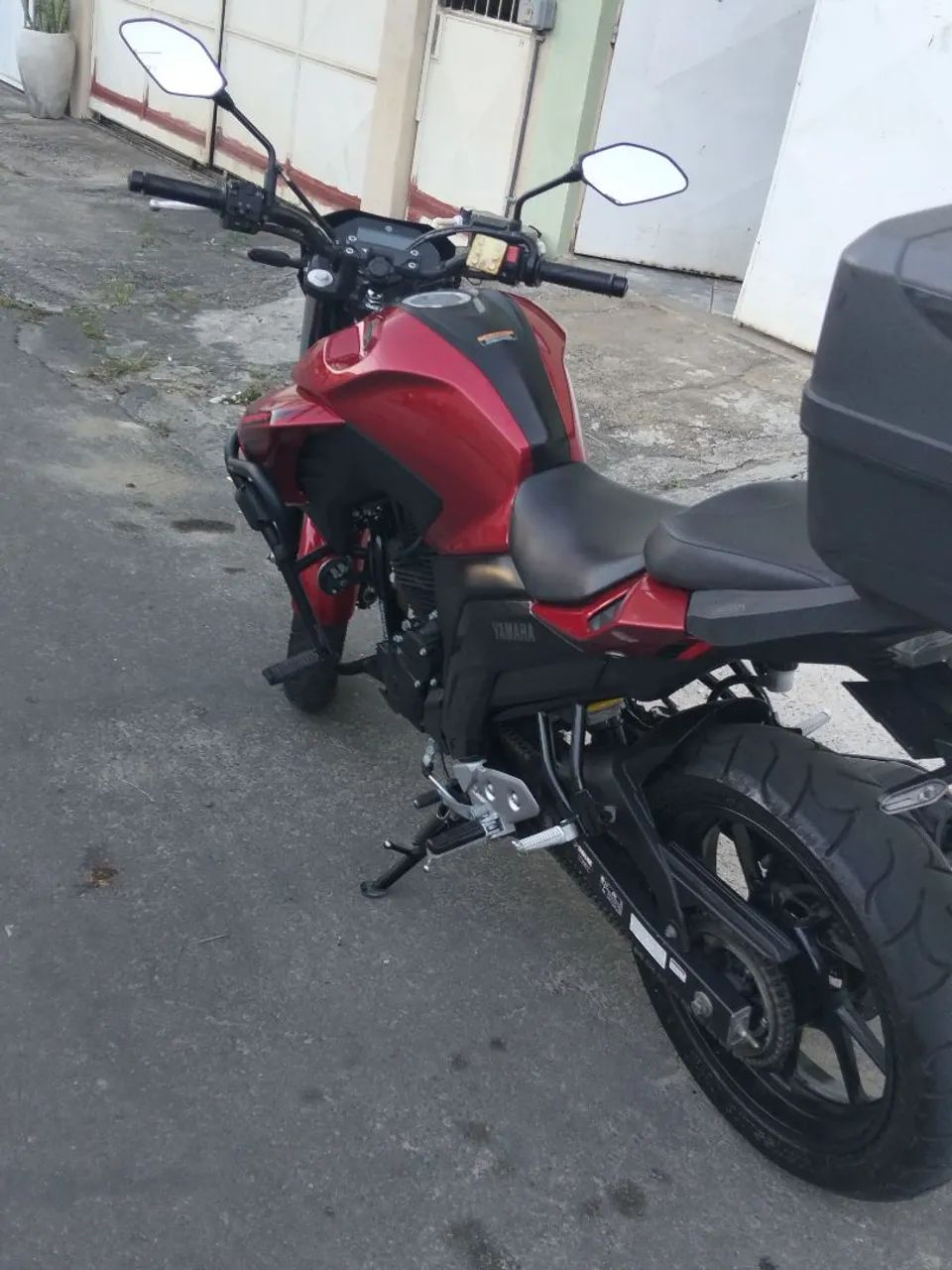 Fazer 250c vermelha  - Foto 3