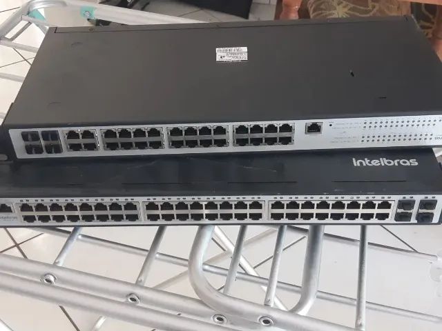 Switch Intelbras SG 2404 MR L2+ série Switch gerenciável