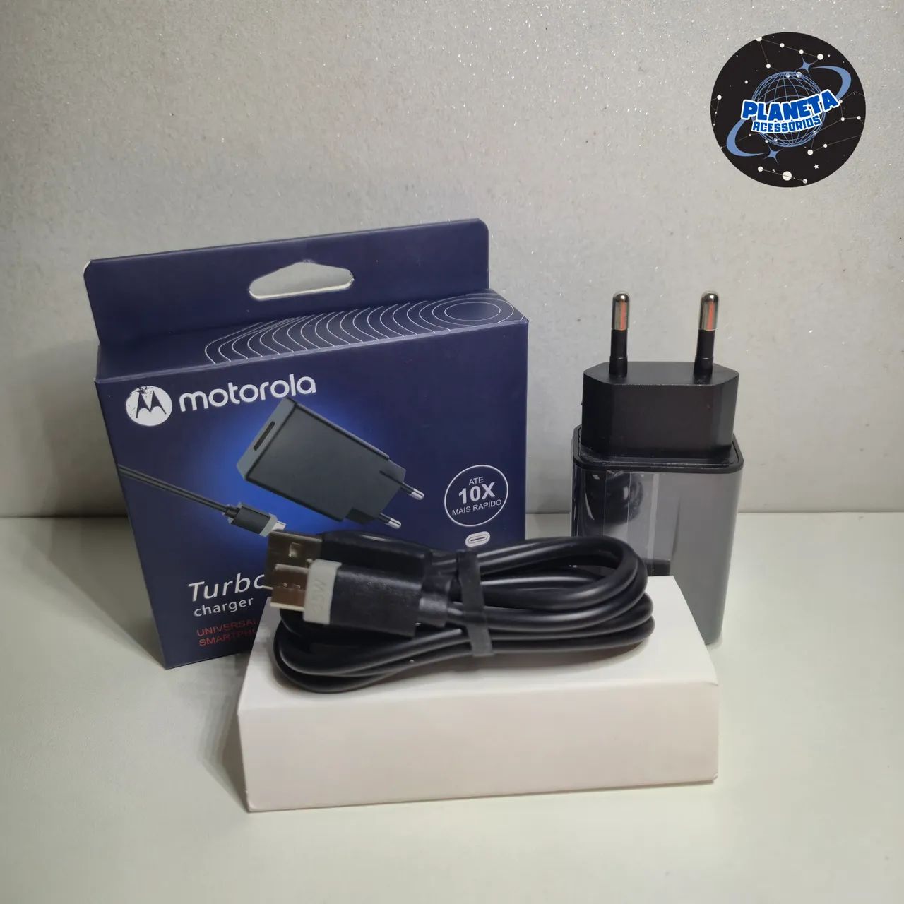 Carregador Tipo-C Turbo Universal (Entrega Grátis) - Foto 3