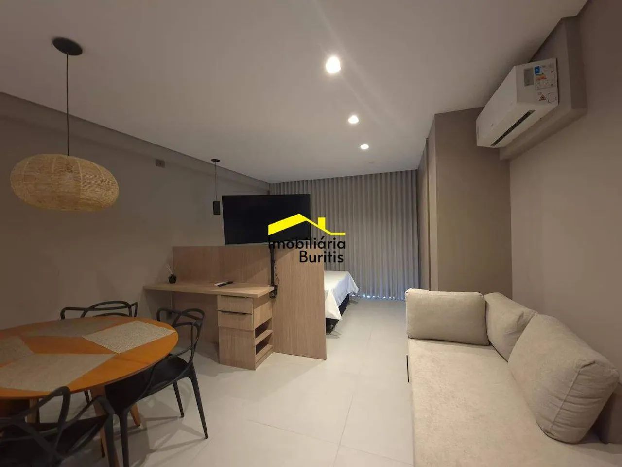 Studio mobiliado à venda proximo ao novo Verdemar