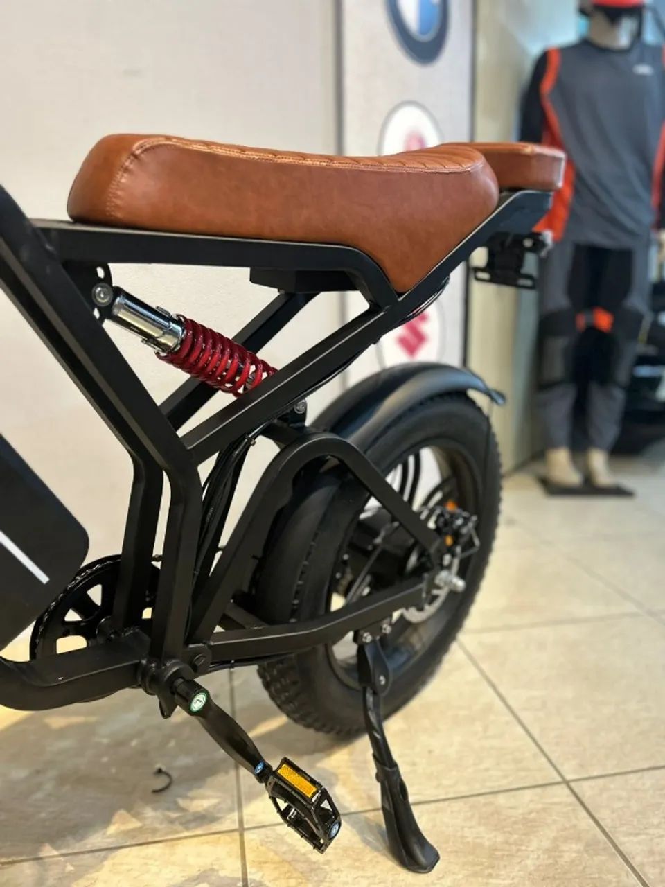 BICICLETA ELÉTRICA WEHAWK WX-19 - PRETA  - Foto 5