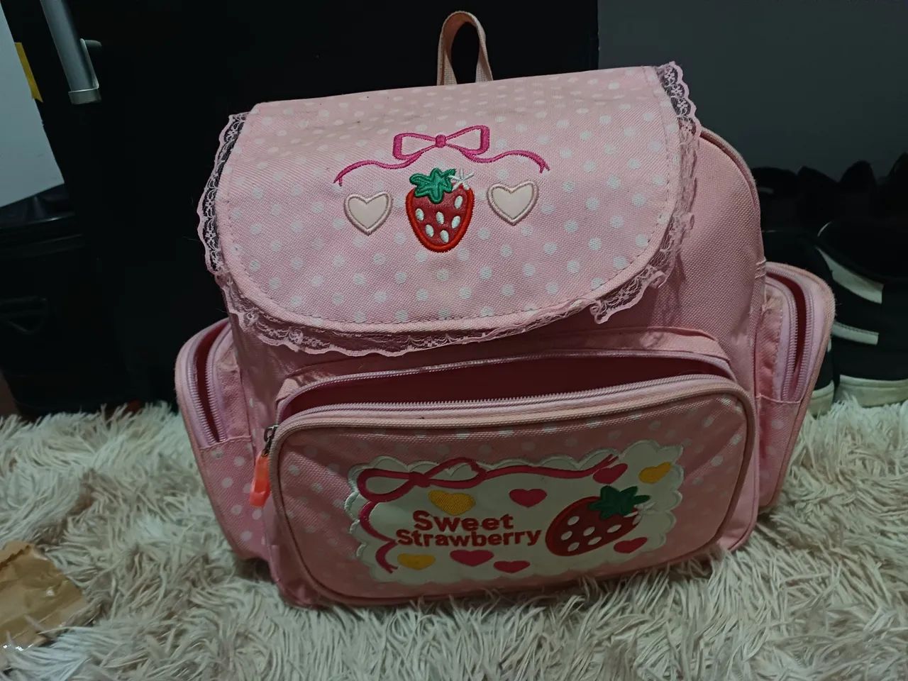 Mochila Moranguinho Morango