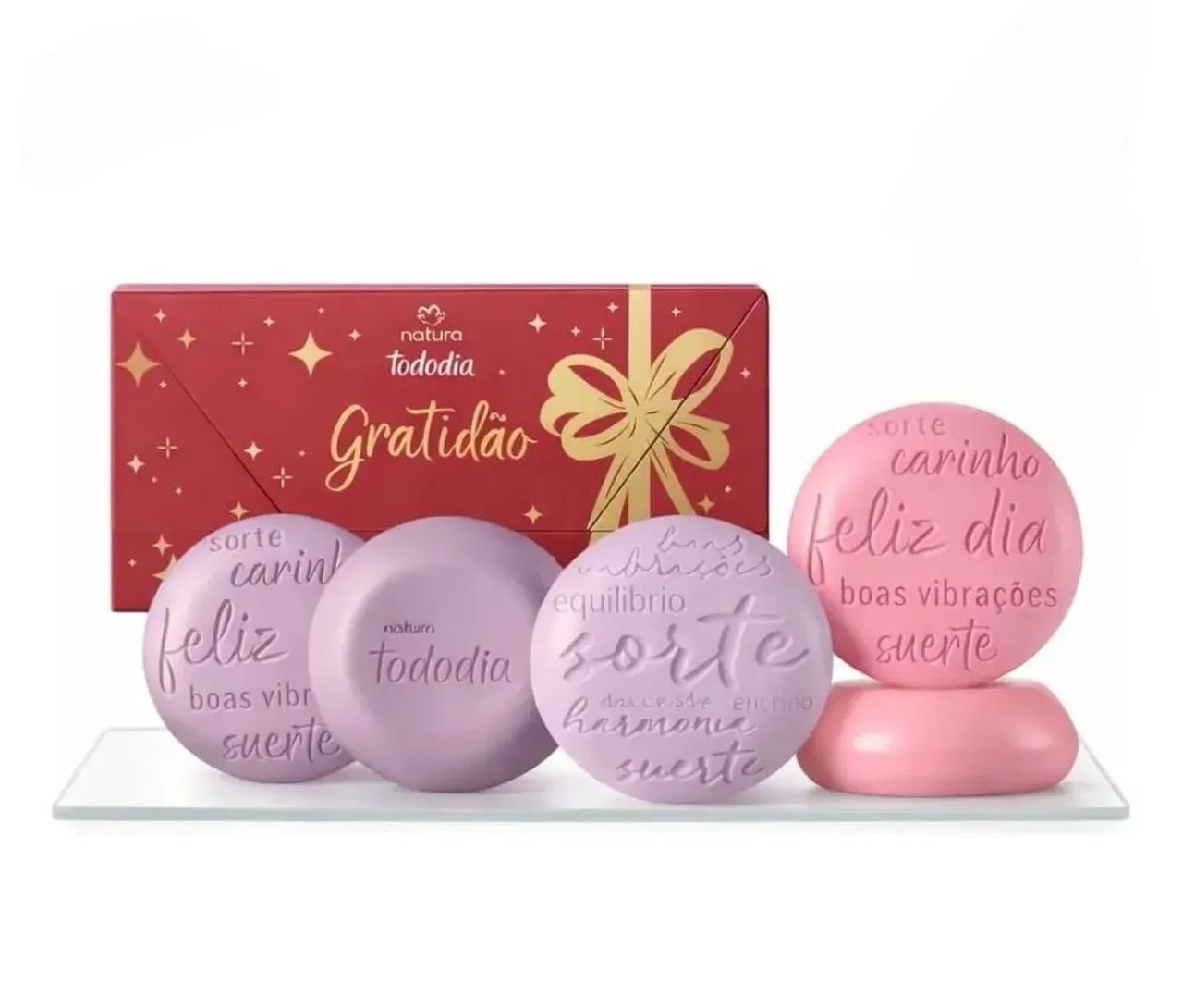 Sabonete Natura Todo Dia Presente Gratidão Caixa Com 5un 90g - Foto 2