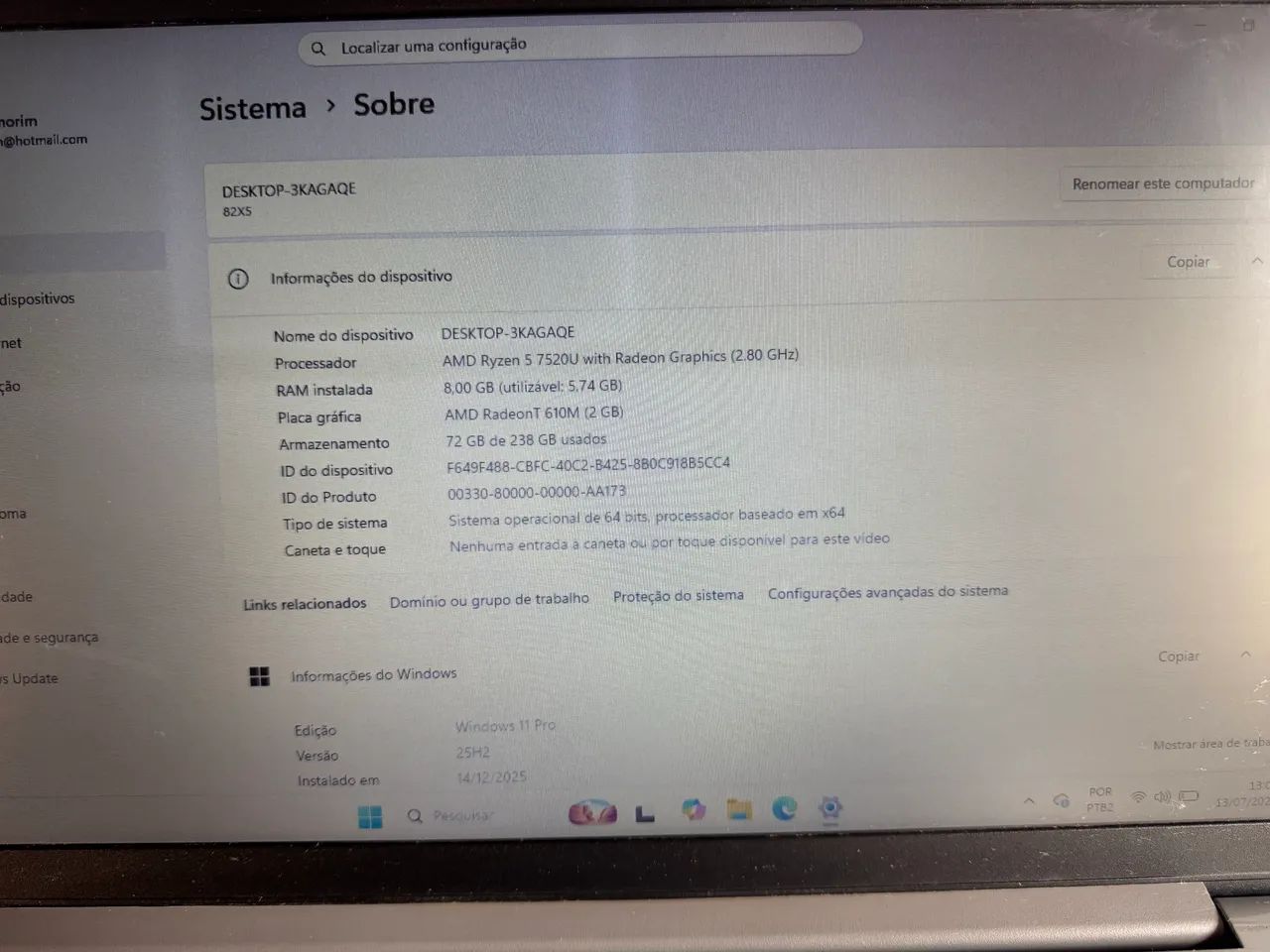 Vende se notebook Lenovo - Foto 2