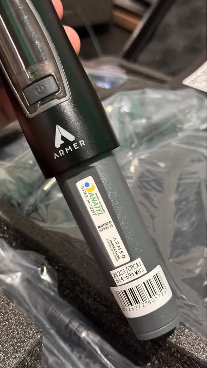 Microfone sem fio duplo Armer AX802M G2 - Foto 3