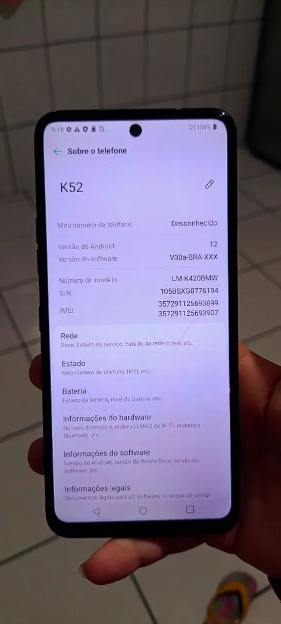 LG K52 64GB + 3GB RAM | Câmera Quádrupla | Funcionando - Foto 5