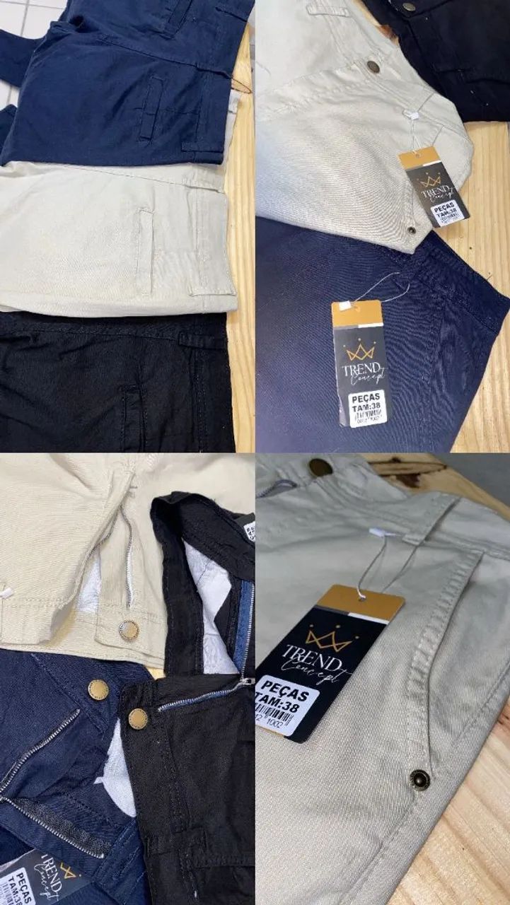 calça brim 38 ao 48  - Foto 2