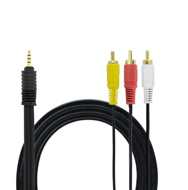 Cabo P2 4 Vias X 3 RCA Áudio e Vídeo 2M It-Blue - Foto 5