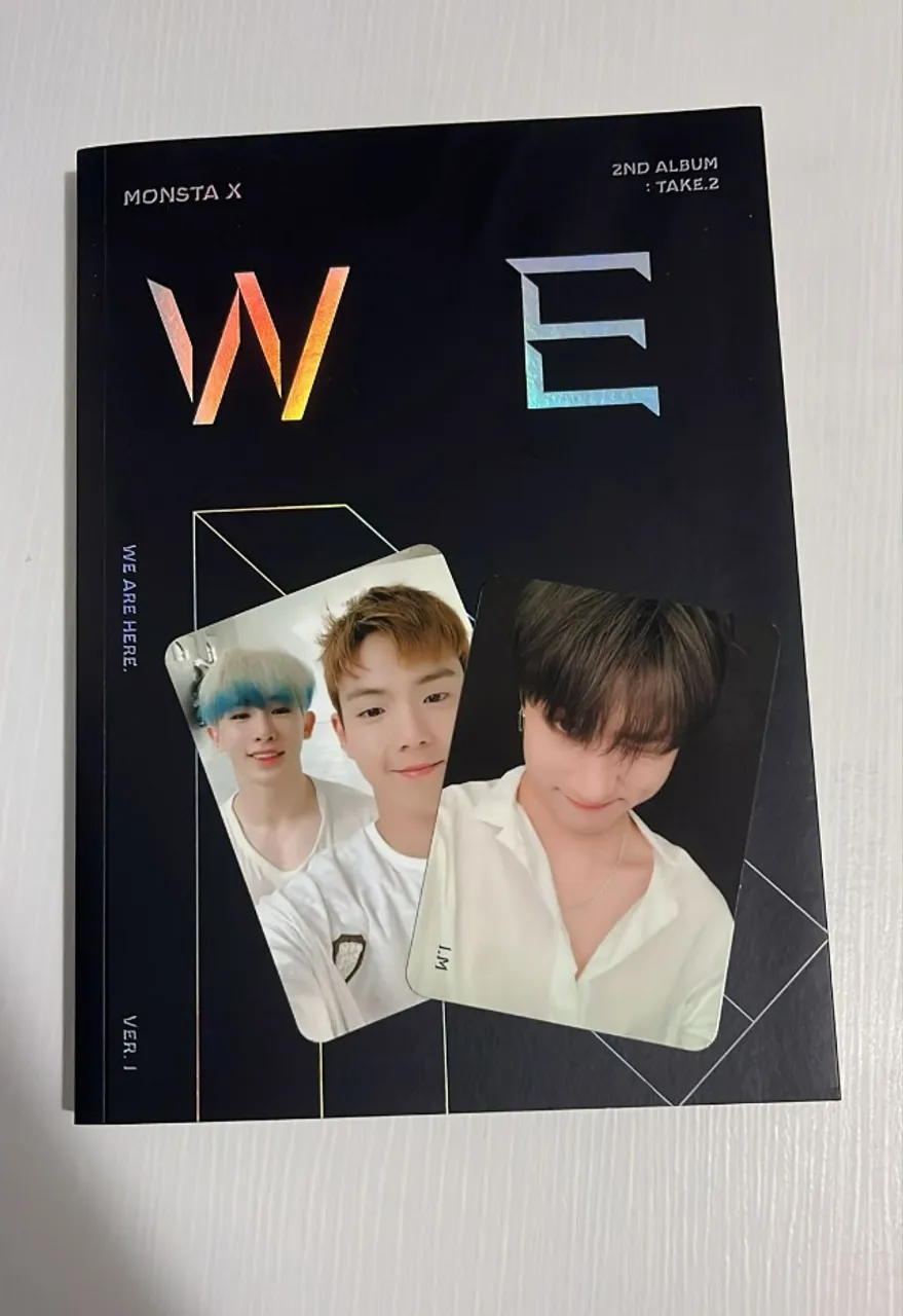 monsta x the code de:code version + Photocard Oficial Kihyun