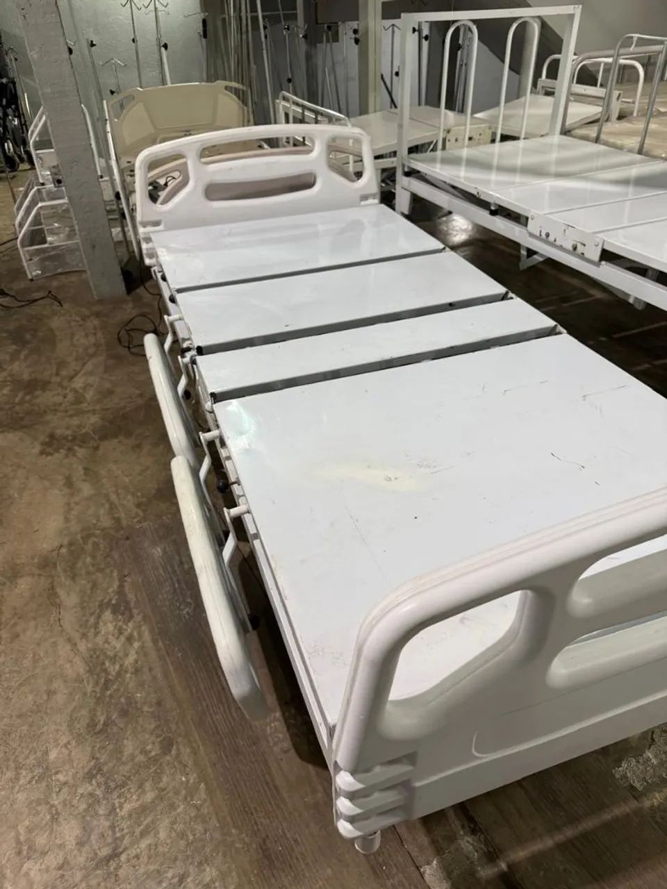 Cama manual hospitalar  - Foto 5