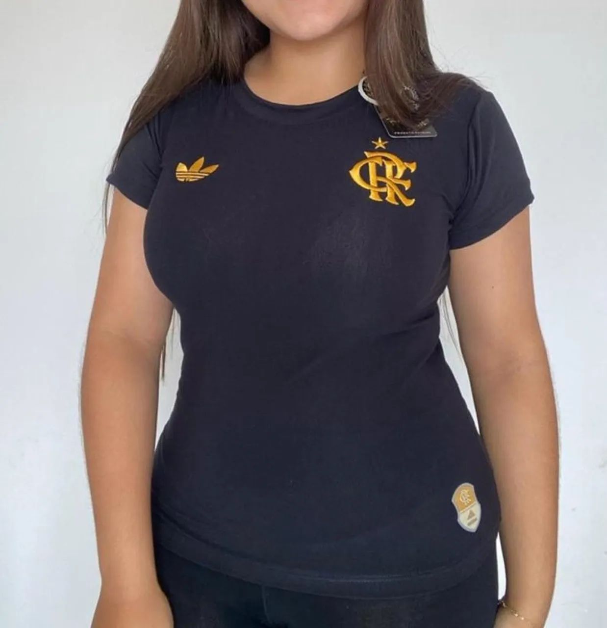 Babylook do Flamengo (Algodão Premium)
