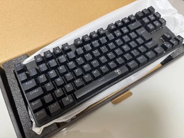 Teclado Gamer T-Dagger com Switch azul - Foto 3