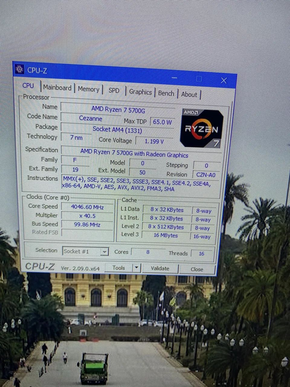 Pc am4 7 5700g 32gb ram 3200 ou 48gb