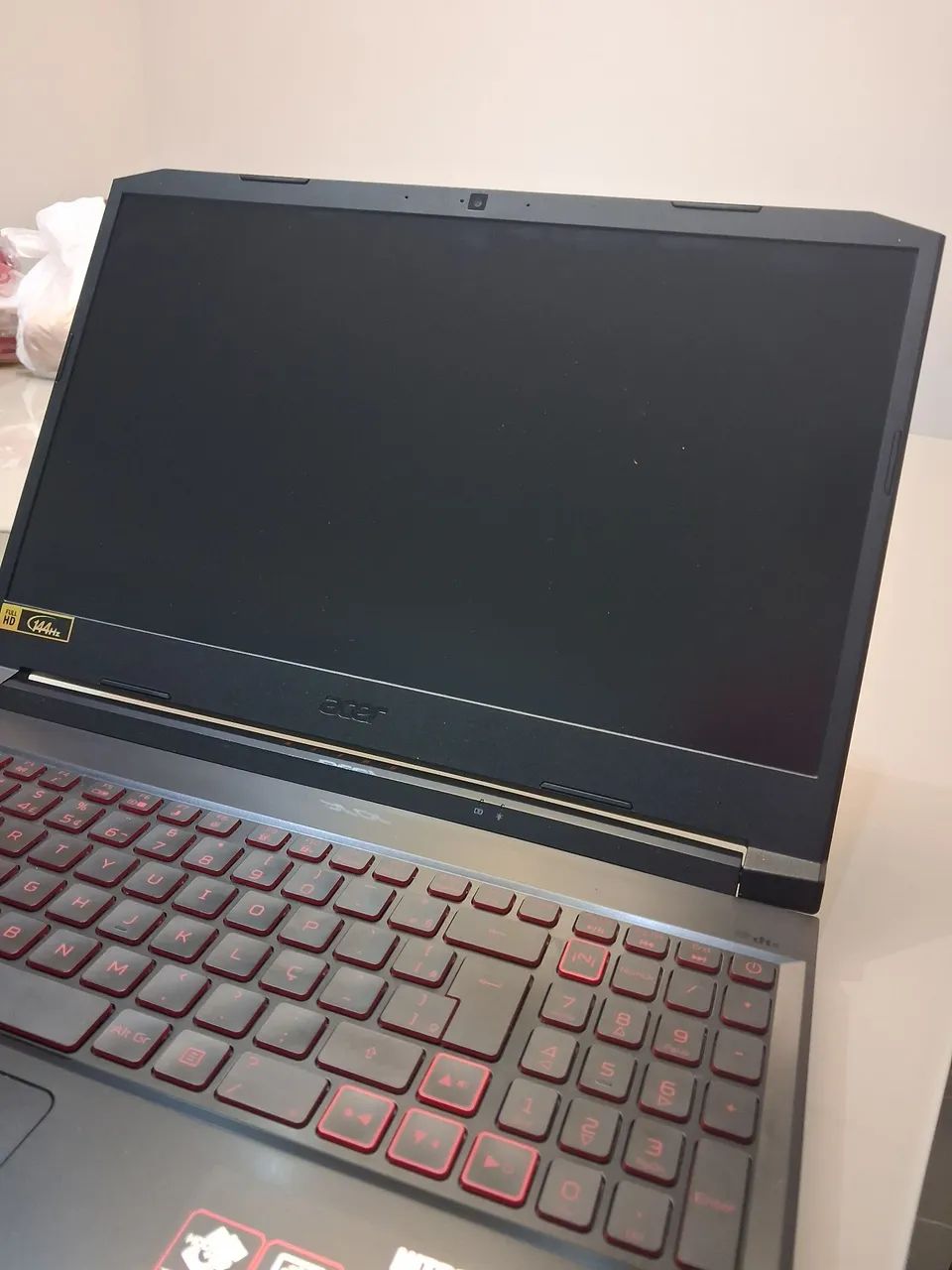 Acer nitro com defeito 