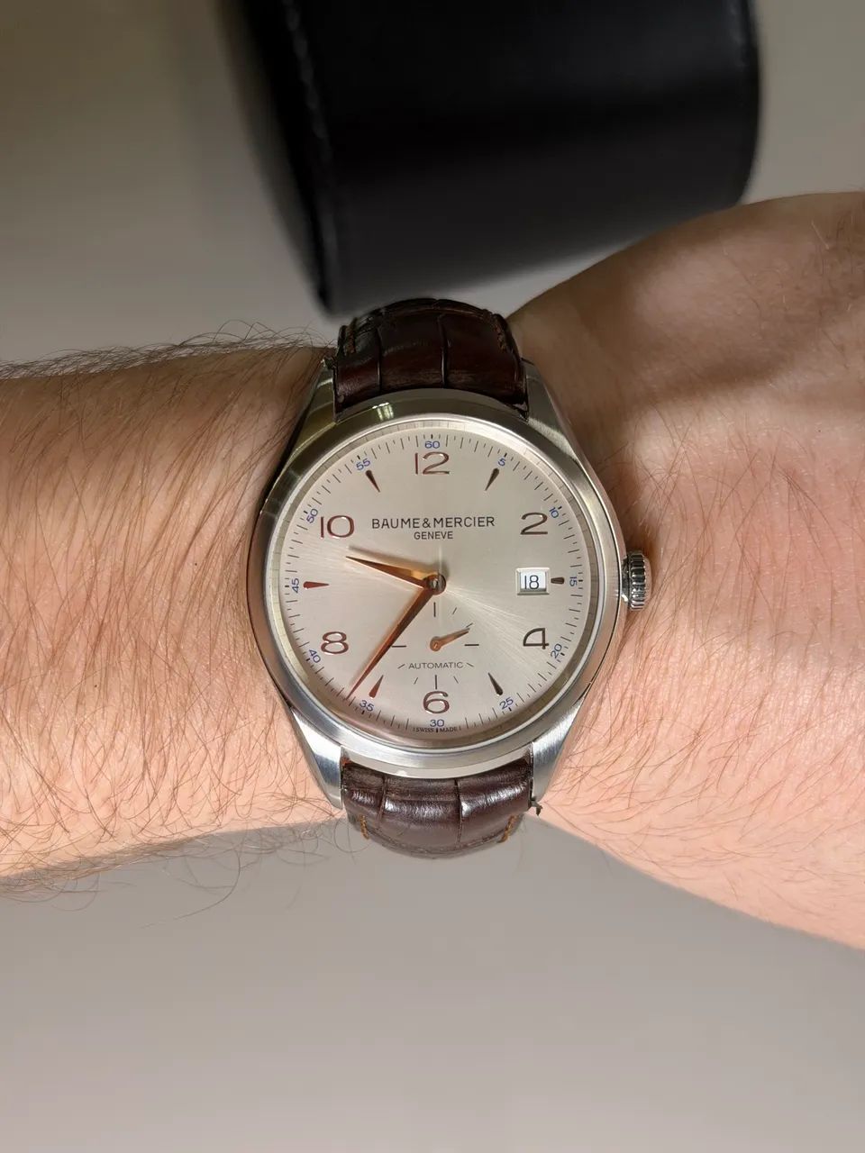 Relógio Baume Mercier Clifton automático 