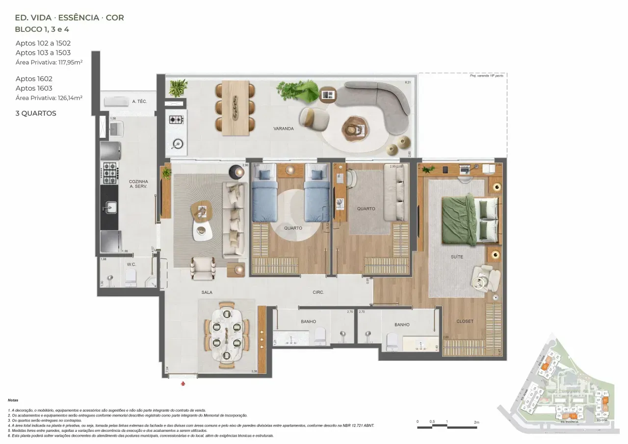 PLANTA 117m²