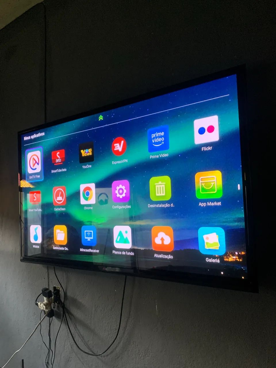 Tv LG 55 polegadas duas telas blindada - Foto 3