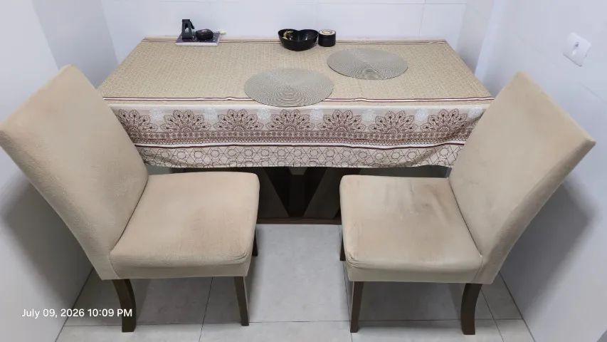 Mesa de Jantar 160x80 + 2 Cadeiras - Foto 4