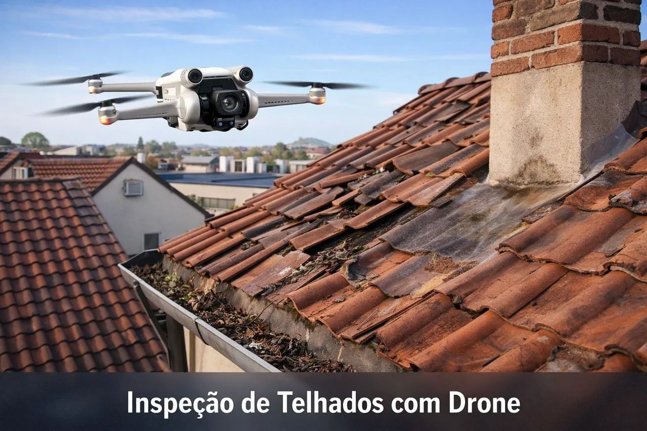 Inspeção aérea com drone