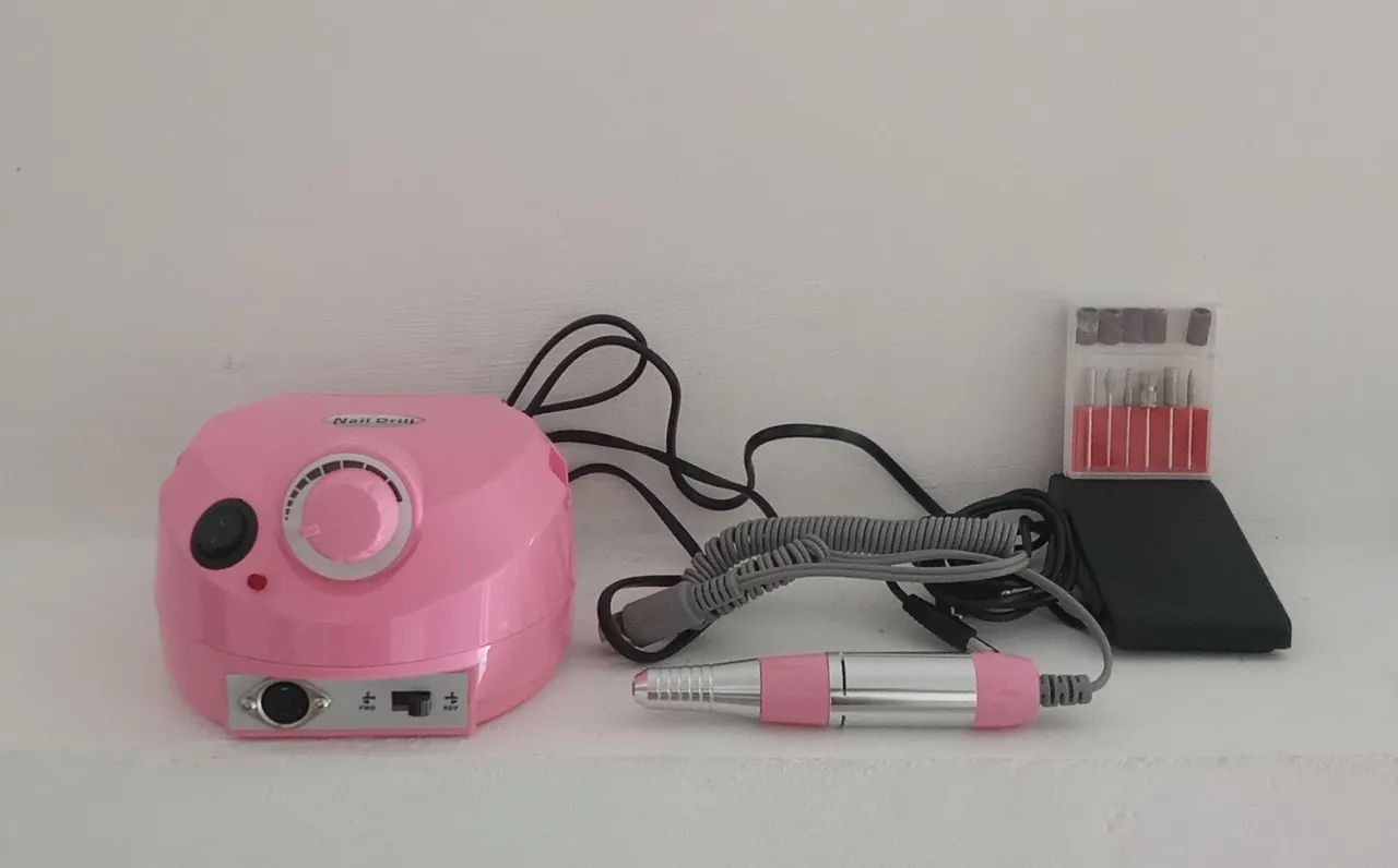 Lixa Elétrica de Unhas (Nail Drill) - Completa | Funcionando - Foto 3