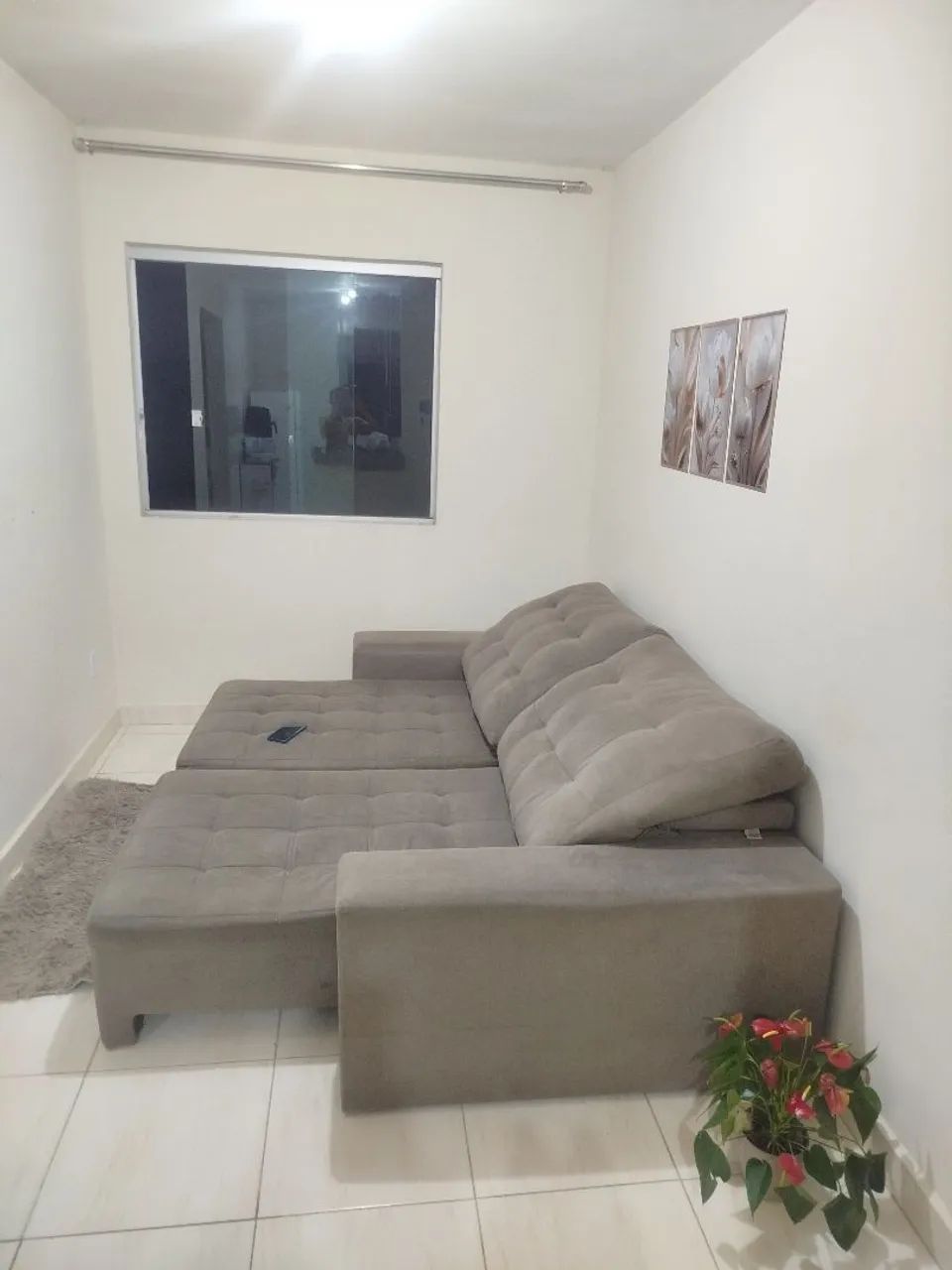 Sofá grande limpinho 4 lugares - Foto 3