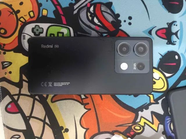Celular Xiaomi Redmi note 13 5G, com caixa e carregador original 
