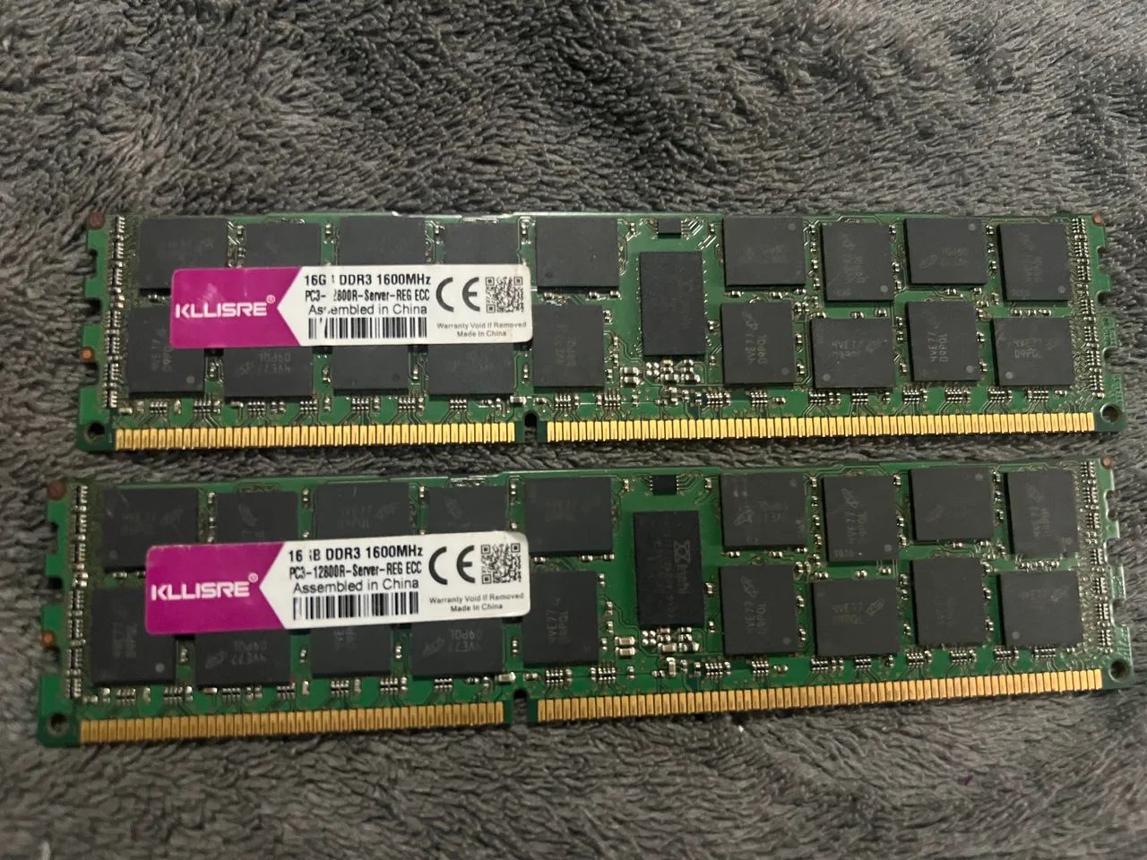 Memória ram ddr3 32gb ecc