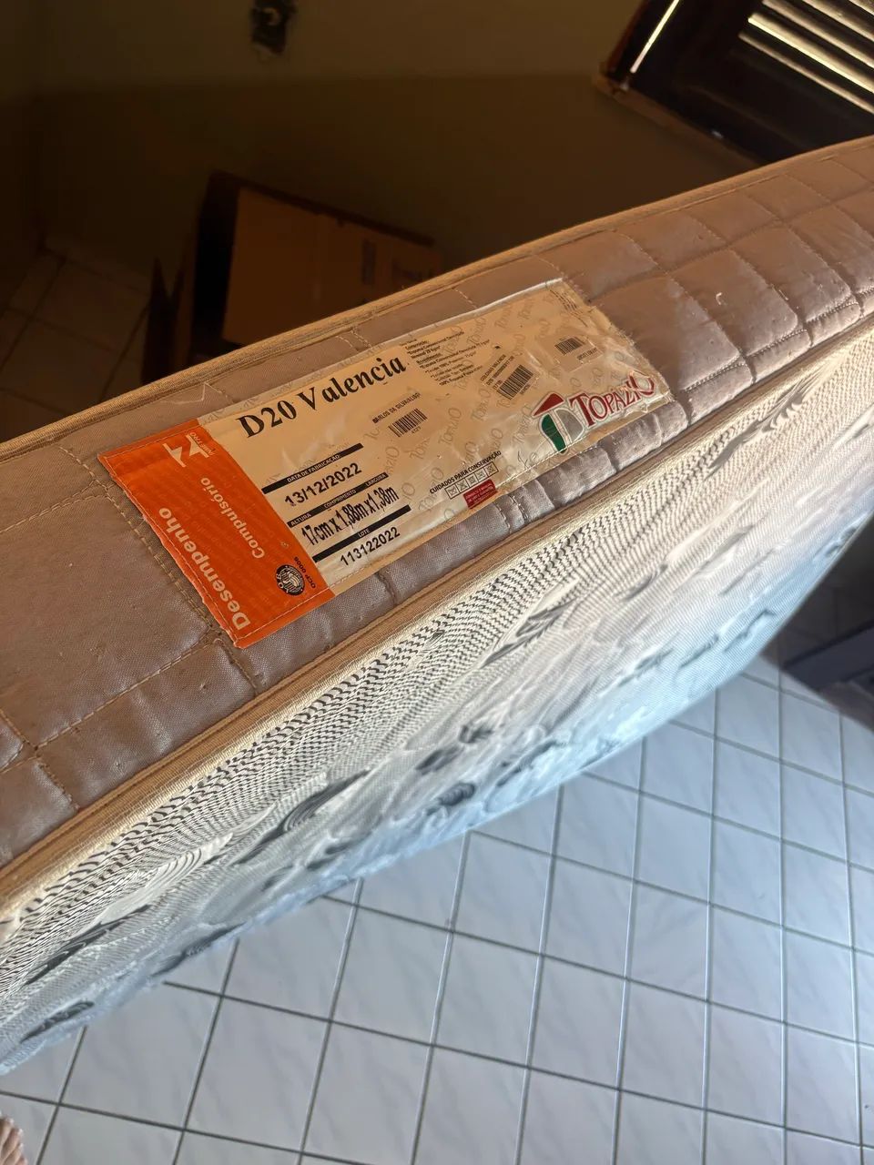 colchão d20 usado bem conservado  - Foto 3