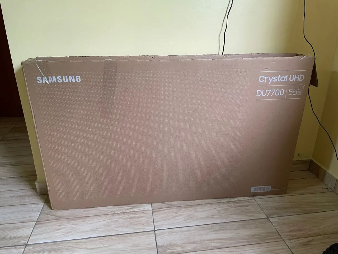 Vende-se caixa de Tv 55 polegadas,nova com proteção de dentro ?50 reais.