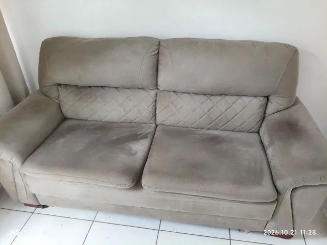 Sofá 2/3 Lugares Suede