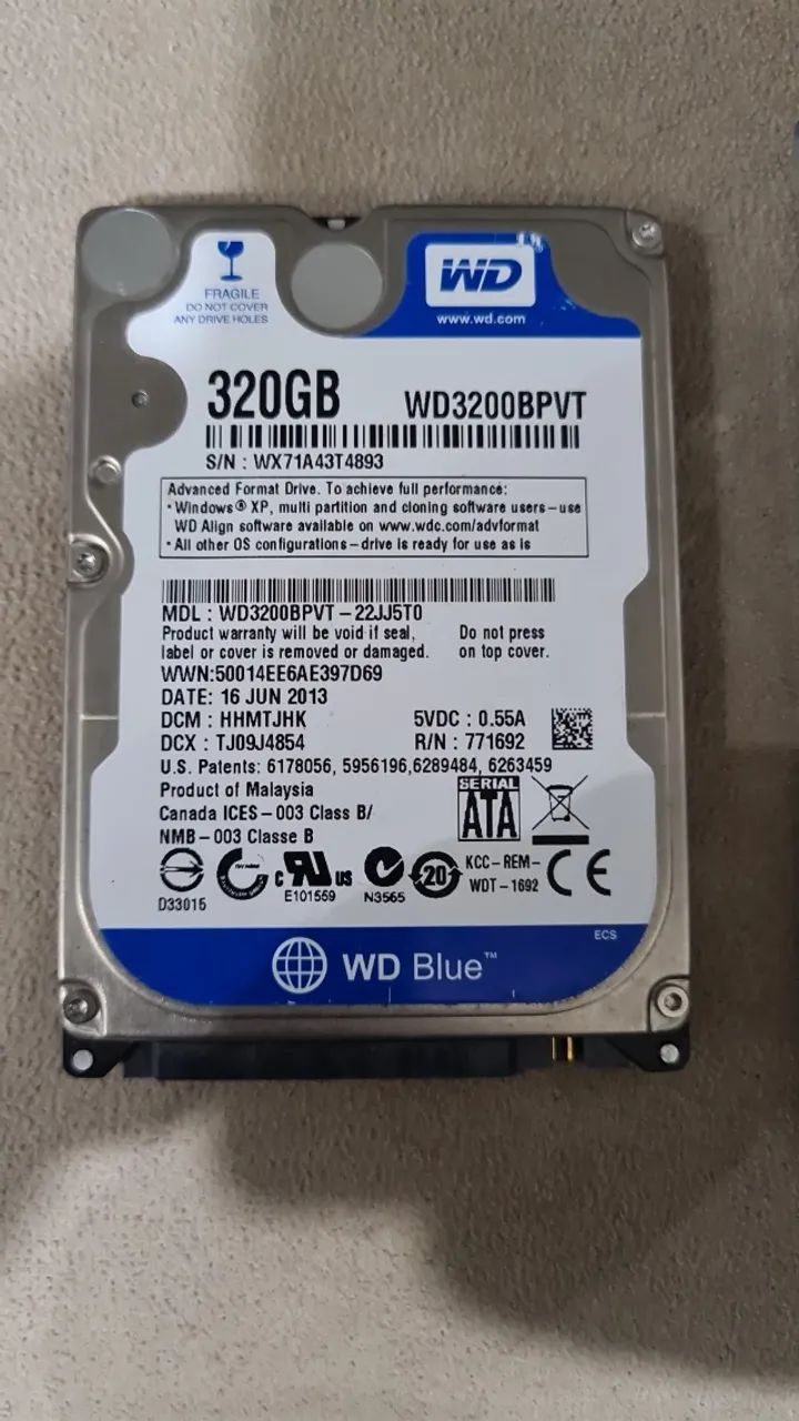 Hd de notebook, case e hd externo  - Foto 2