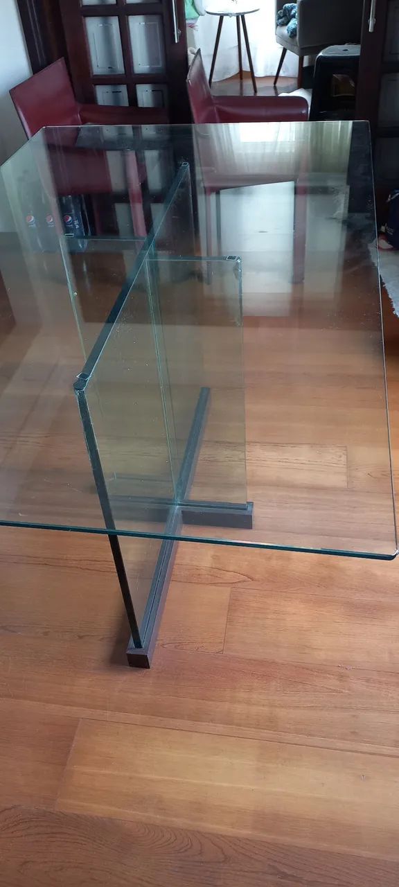 Mesa  Jantar de Vidro - Foto 2