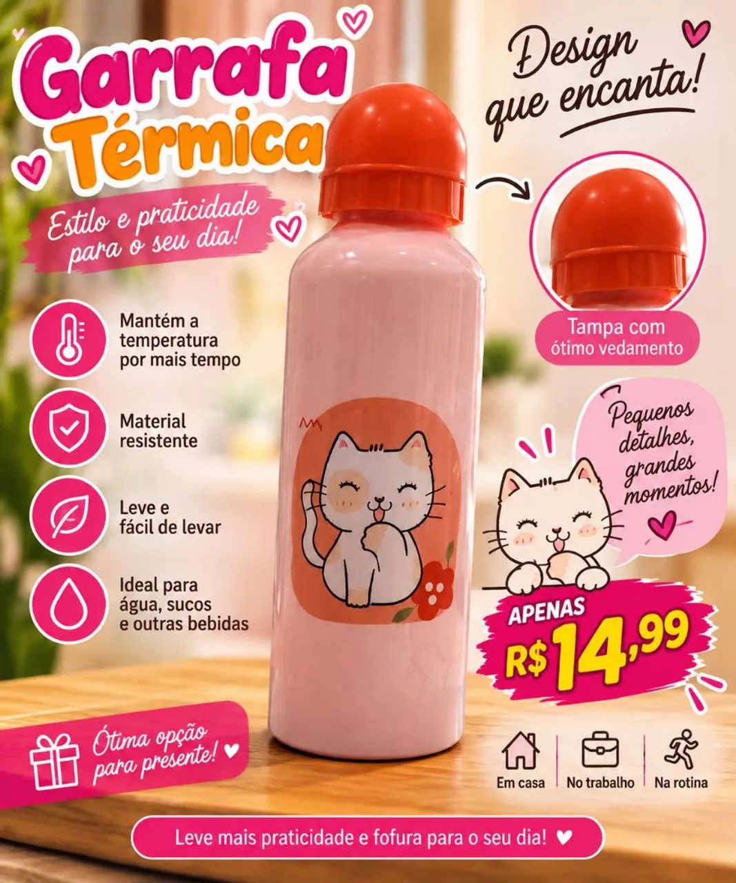 Garrafas termica - Foto 4