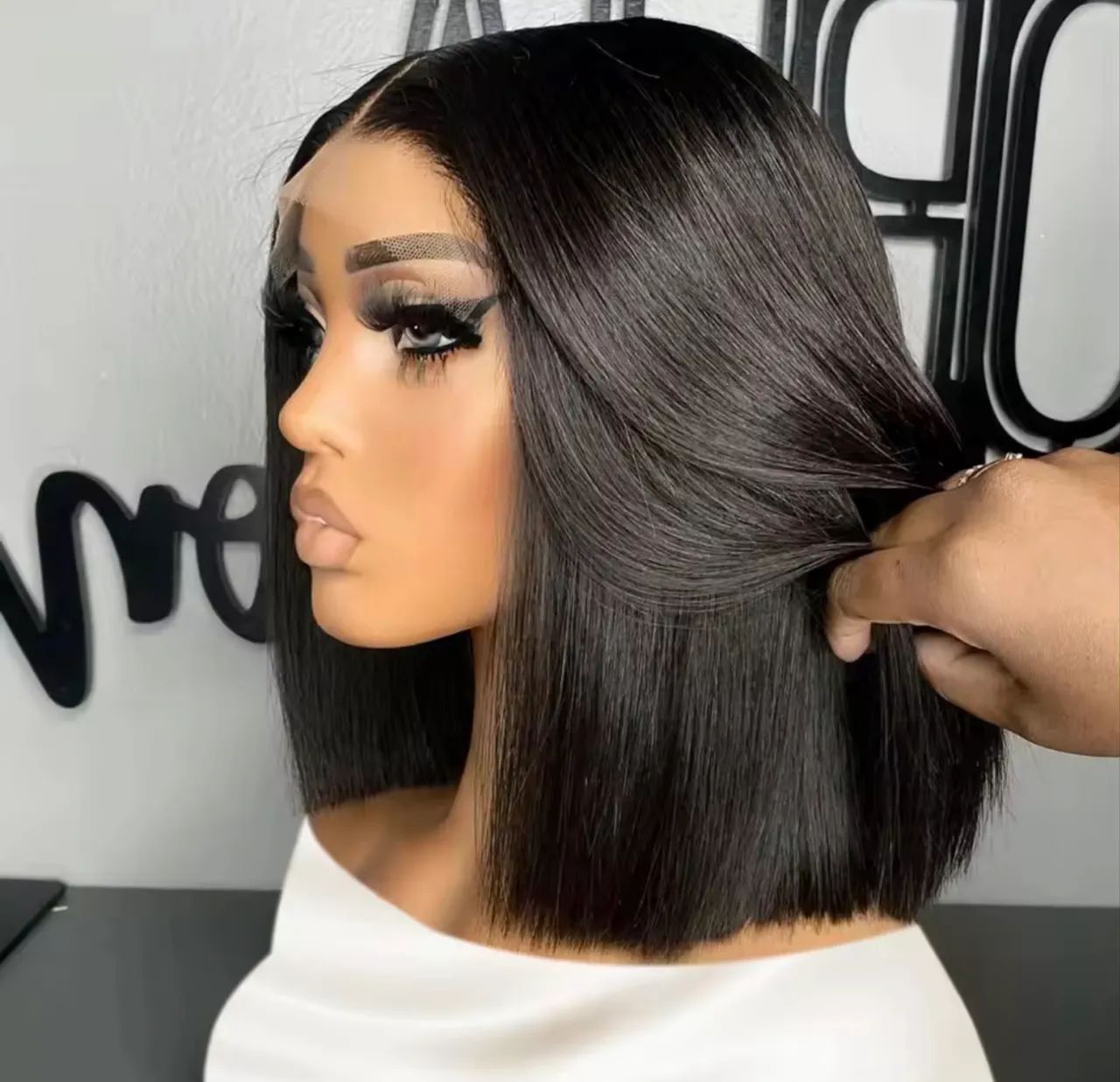 LACE FRONT CABELO HUMANO repartição 5x5