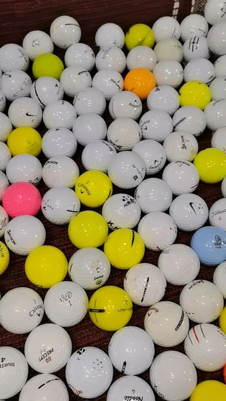 Lote 100 Bolas de Golfe - Marcas Variadas  - Foto 2