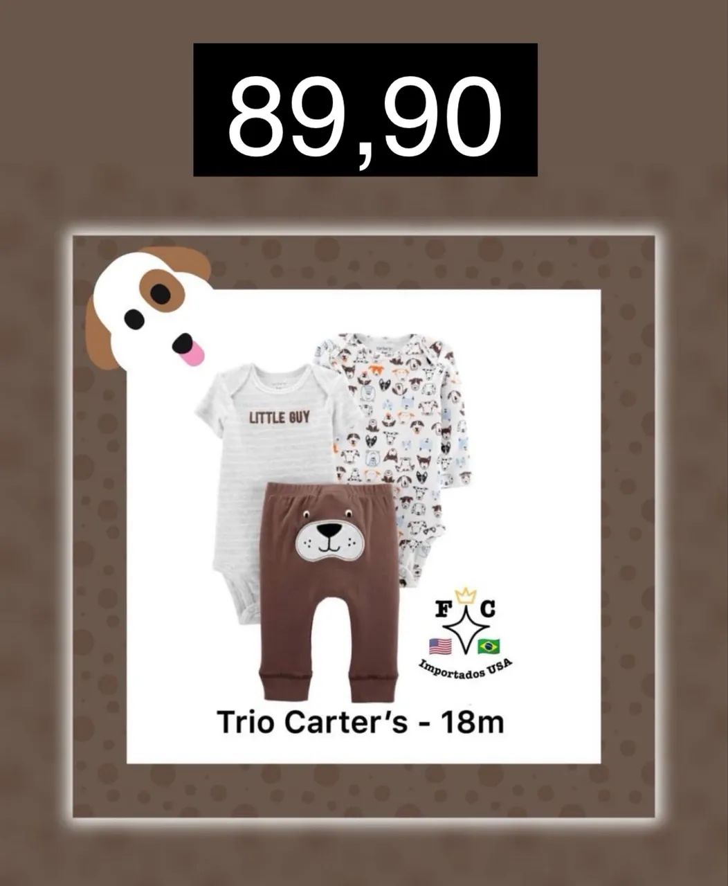 Conjunto Infantil Carter?s
