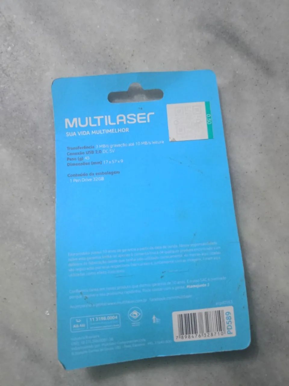 Pen Drive Multilaser Twist 32GB - Novo - Foto 2