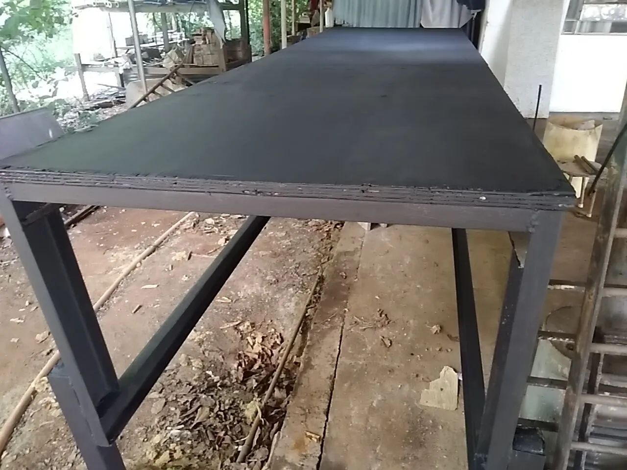 Bancada Industrial Reforçada - Estrutura de Ferro | 3,47m  - Foto 2