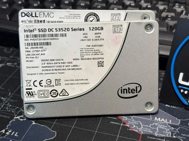 SSD INTEL NOTEBOOK 120GB 2.5 Linha EMPRESARIAL | 100% TESTADO | PC Desktop notebook - Foto 3