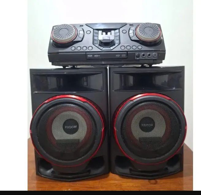 mini system lg xboom cl87 2350w - Foto 2